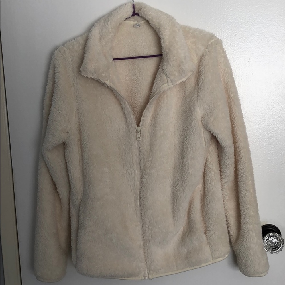 Cozy teddy jacket